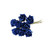 Foam Tea Rose Bud Royal Blue