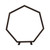 223cm Heptagon KD Wooden  Arch Brown