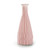 Bottlevase matt pink H21 D8.5 cm