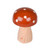 Mushroom Orange 10 cm 