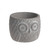 Large Owl Cement Pot