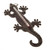 Cast Iron Lizard Thermometer Wall Hanging
