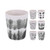 Cup 440ml Black & White 6 Assorted Designs