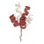 Festive Twirl Clip Red