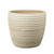 Porto Ceramic Pot Wiped Cream (W14 X H12cm)