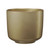 Bari Glamour Ceramic Pot Pearl Gold (W16 x H14cm)