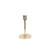 Covent Garden Tulip Candle Stick Raw Bright Gold H21cm