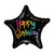 Eco Balloon - Birthday Multicolour Star - 18 Inch