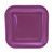 Purple Plates Square 9Inch Pk8