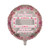 Foil Remembrance Balloon 18" Personalised Pink Female