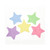 Weights Star Shape  Pastel Pk 50 Assorted Col