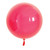 Vortex Solid Colour Sphere Balloon 18" Red