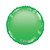 18" Circle Gellibean - Green