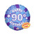 18" Birthday - HG Blue Happy 90th Birthday