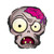Halloween Zombie Head Balloon (18 Inch)
