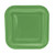 Lime Greeen Paper Plates Square 9Inch Pk8