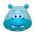 14" Hippo Balloon - Inflated