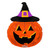 Pumpkin with Hat Balloon -36" 