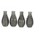 14cm Vintage Bud Vase assorted -Dove Grey