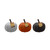 Velvet Plush Pumpkin 16cm