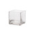 Glass Cube Vase 10 cm