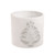 Tree Design Cement Pot 14Cm Crf