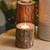 Log Tealight Holder 15 cm