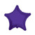 Purple Star Balloon - 22 Inch