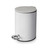 Natural Pedal Bin Soft Close 3L White