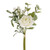Rose And Mistletoe Bunch White