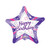 Happy Birthday Star Balloon - 18 Inch