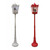 Christmas Lampost Santa or Snowman with Tree 2 Assorted 1.8m (Transformer)