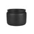 Moda Black Honey Pot Planter - H15cm x Dia 19cm