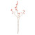 Euphorbia Spray - Pink - 94cm
