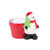 Novelty Ceramic Pot w/Snowman (24)