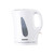 1.7L White Plastic Kettle 