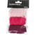 Carded Wool, purple/pink harmony, 3x10 g/ 1 pack