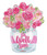 18" Get Well Roses Foil Balloon