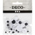 Googly Eyes, sewing, D: 8-20 mm, 24 asstd./ 1 pack
