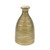 Orla Glass Vase Green Gold Stripe