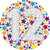 Age 12 Unisex Party Badge (15cm) (6)