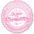 18" On Your christening girl Foil Balloon