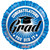 18" Congratulations Grad Blue