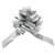 Pull Bow Silver Metallic  Pk20 50Mm