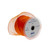 Orange Wired Organza  Ribbon - 70mm x 20m