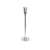 Covent Garden Organic Candle Stick Raw Silver H32cm