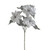 Winter White Poinsettia Spray 53Cm