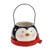 Penguin Lantern Ceramic 14.5Cm