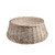 Tree Skirt White Washed & Natural Dia 55Cm