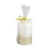 Ombre Pillar Candle White 10 cm